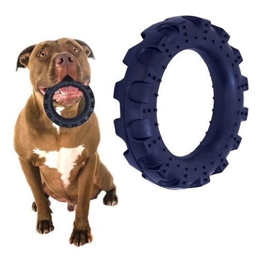 Brinquedo Pet Pneu Maciço Gg Cachorro Médio E Grande Porte