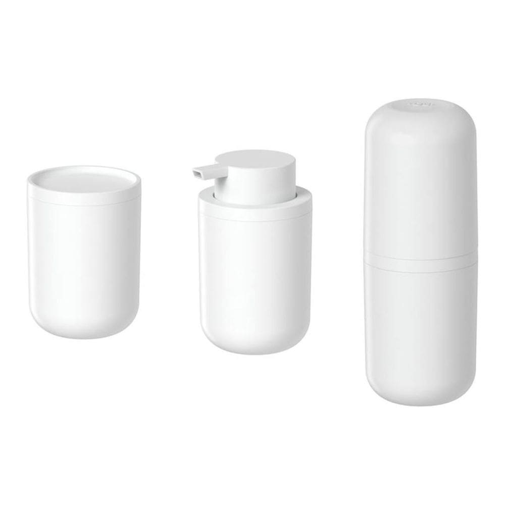 Kit Banheiro Lavabo Bold 3 Peças Organização De Pia Ou