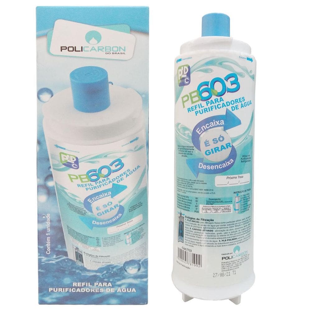 Refil Filtro Ibbl Compatível Evolux Fr600 Equivalente C+3