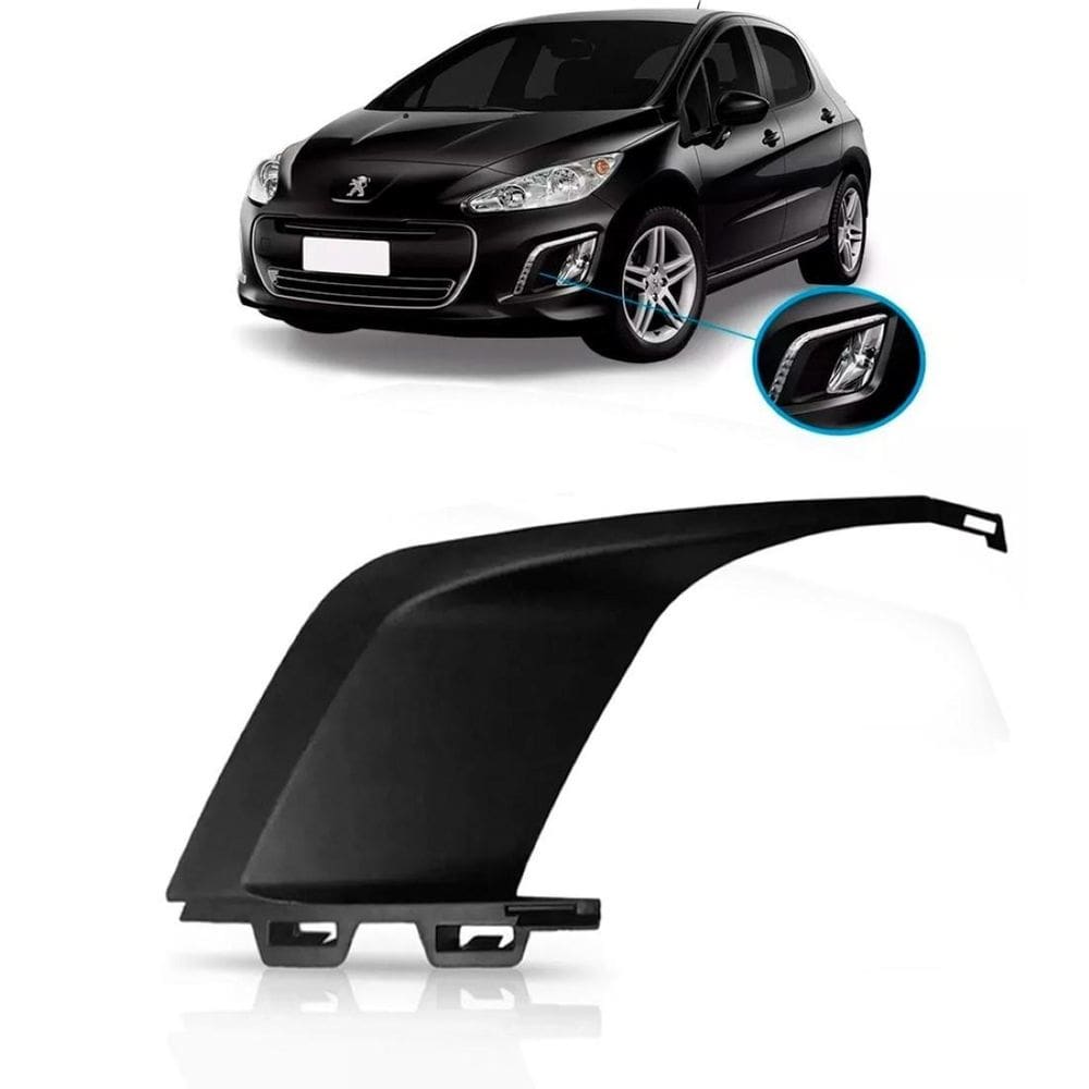 Tela Moldura Milha Peugeot 308 Ano 2012 2013 2014