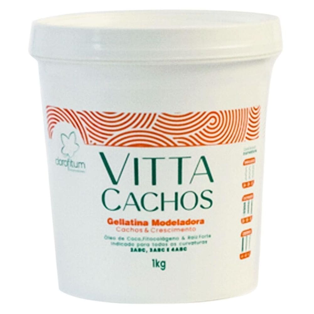 Gellatina Modeladora Vitta Cachos Clorofitum 1Kg