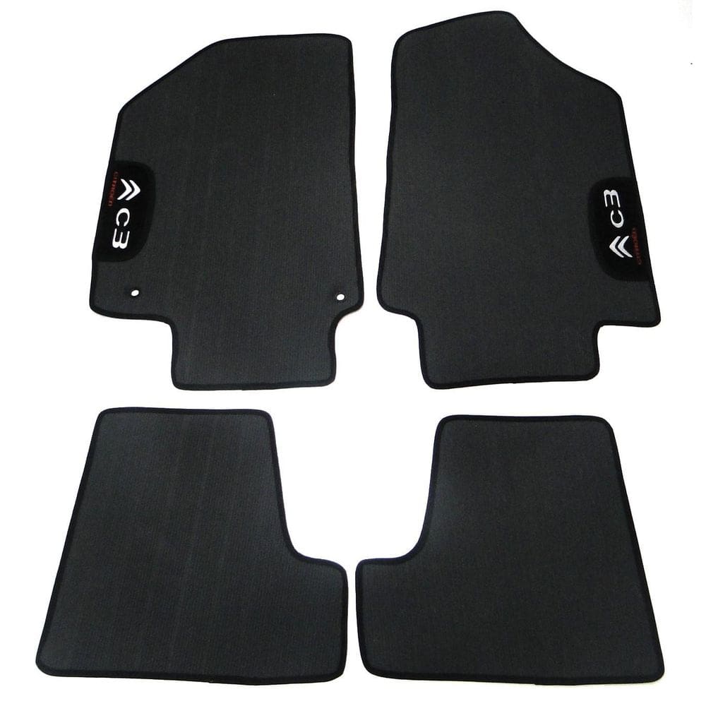 Jogo De Tapete Do New C3 2022-2023 Borracha