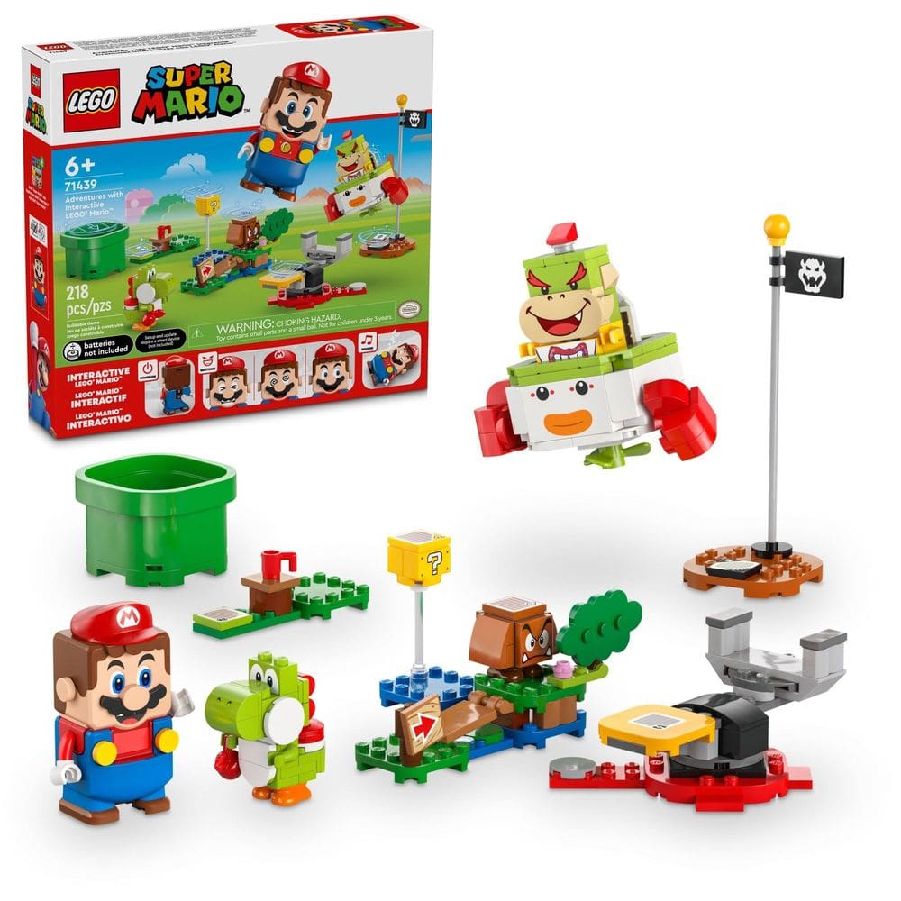 Brinquedo LEGO Super Mario Adventures com Mario interativo 71439