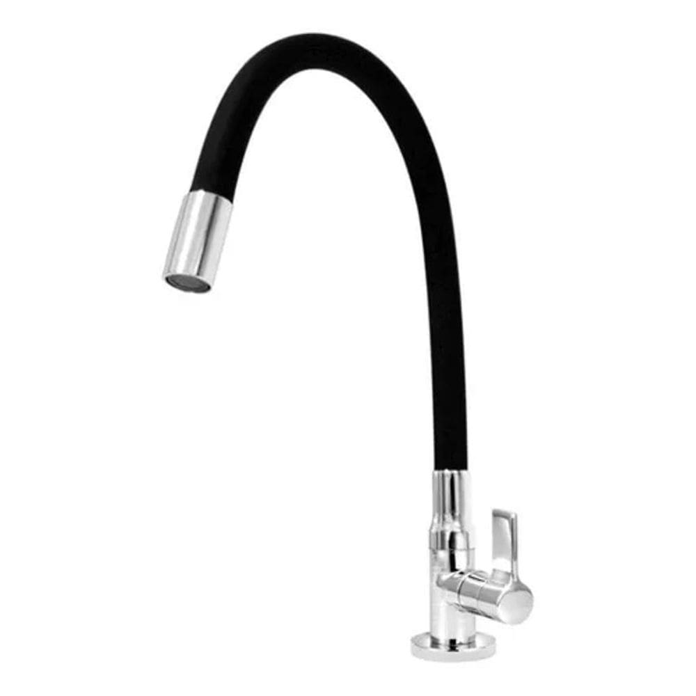 2X Alpha Hidrometais Torneira De Cozinha 1269 Cor Preta