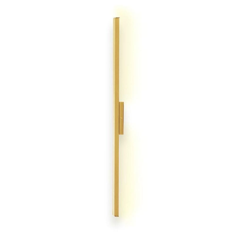 Luminária Arandela Parede Linear Slim Led 127V 60Cm Dourado
