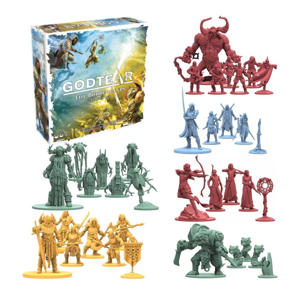 Jogo de combate de mesa Steamforged Godtear Borderlands Set