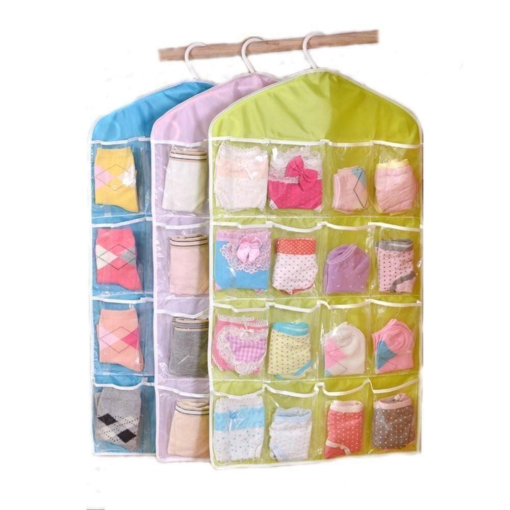 Organizador Multiuso 16 Bolsos Porta Joias