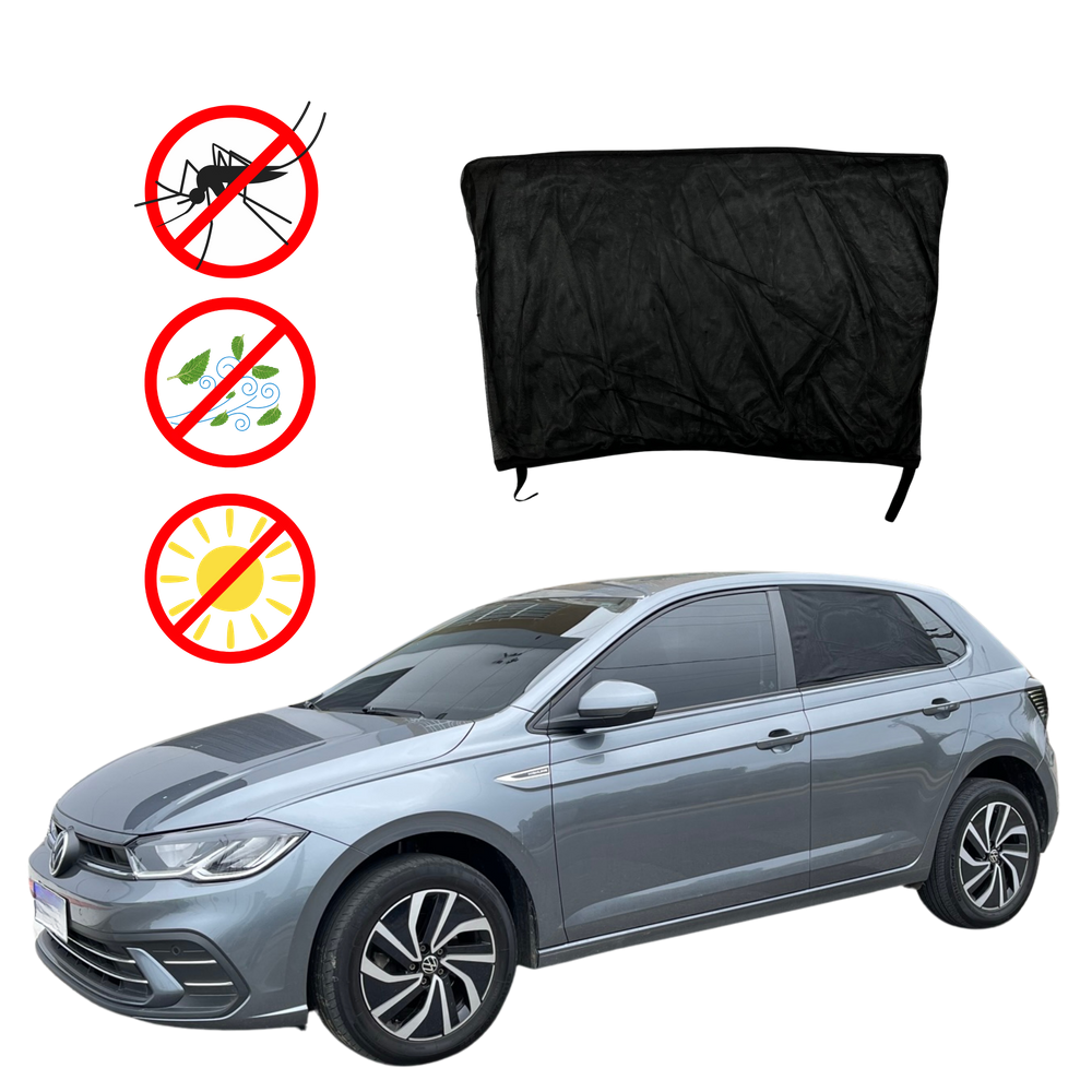 Capa Cortina Proteção Solar Anti Vento Crianças Janela Carro