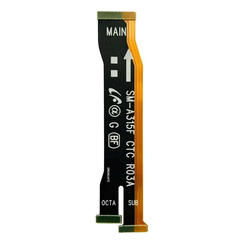 2X Cabo Flex Lcd Mainboard Sub Compatível Galaxy A31 R03A