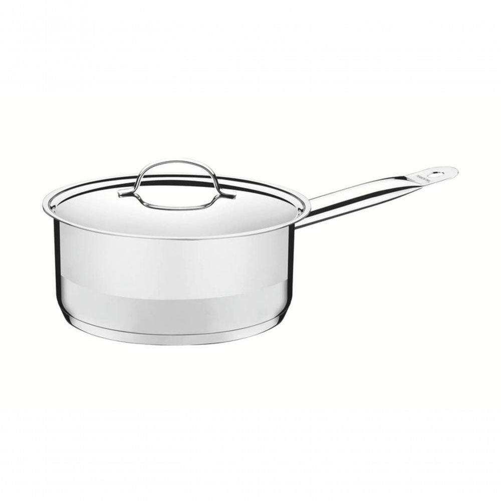 Panela Tramontina Professional 20cm Em Aço Inox Com Detalhe Satinado