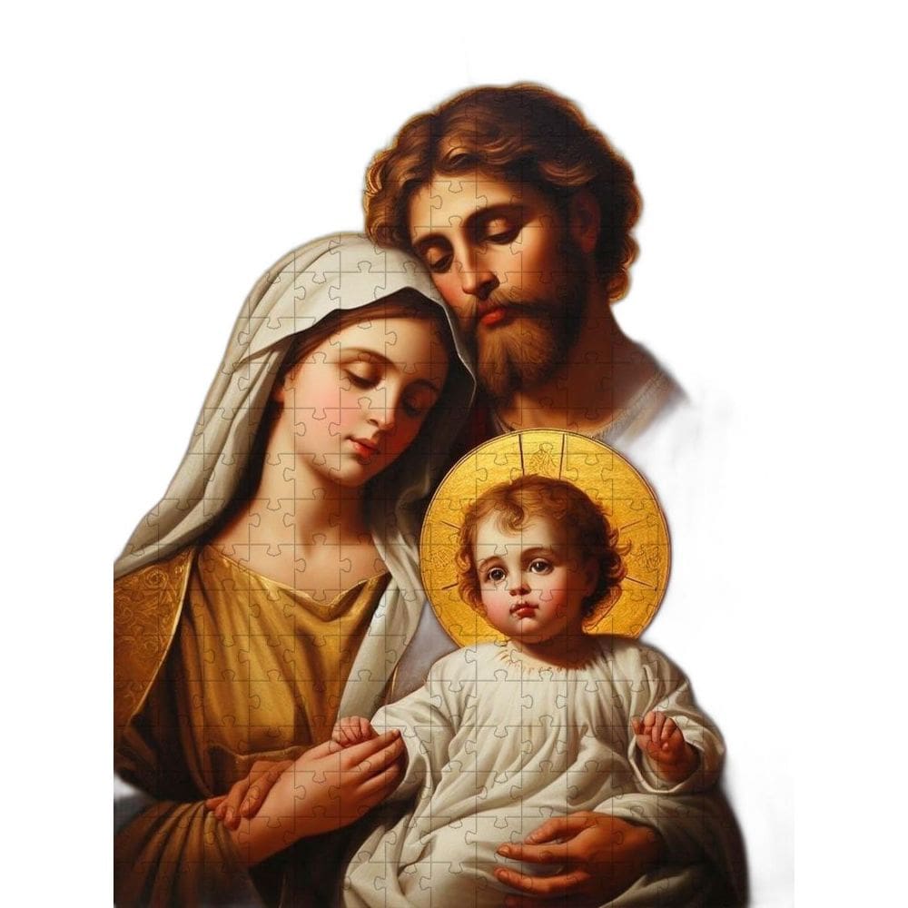 Quebra-Cabeça Santa Sagrada Familia Inspiradora 300 Peças