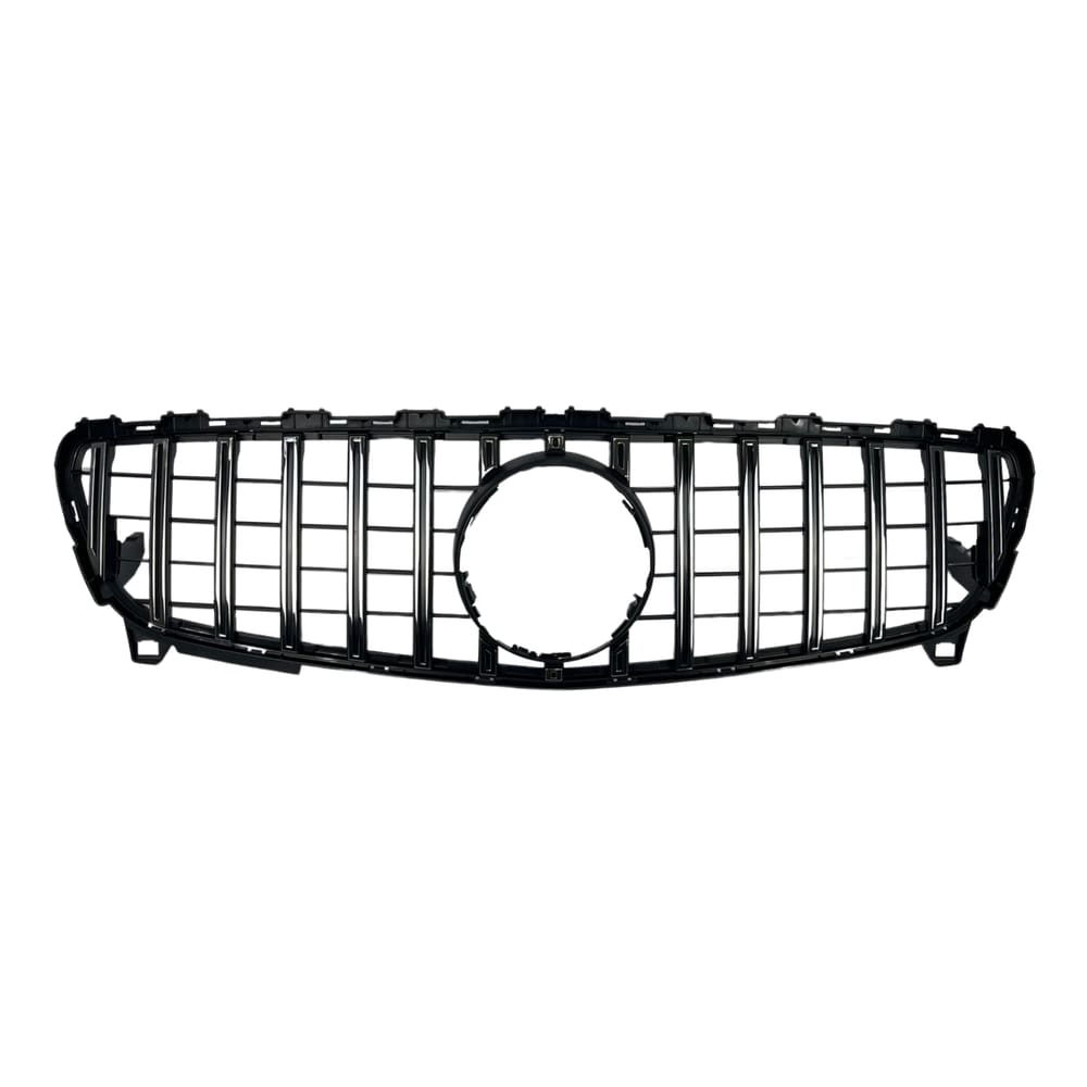 Grade Frontal Mercedes Classe A AMG GTR Cromado Black Piano