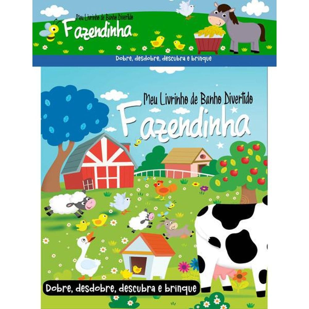 Meu Livrinho de Banho Divertido - Fazendinha