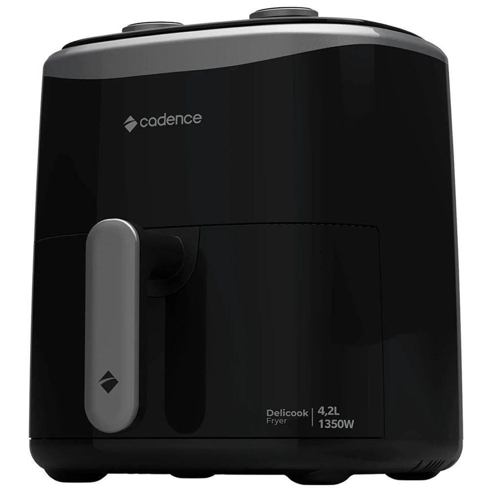 Fritadeira Air Fryer Cadence 4.2l Frt420 1350W - Frt420-127 Preto 110V