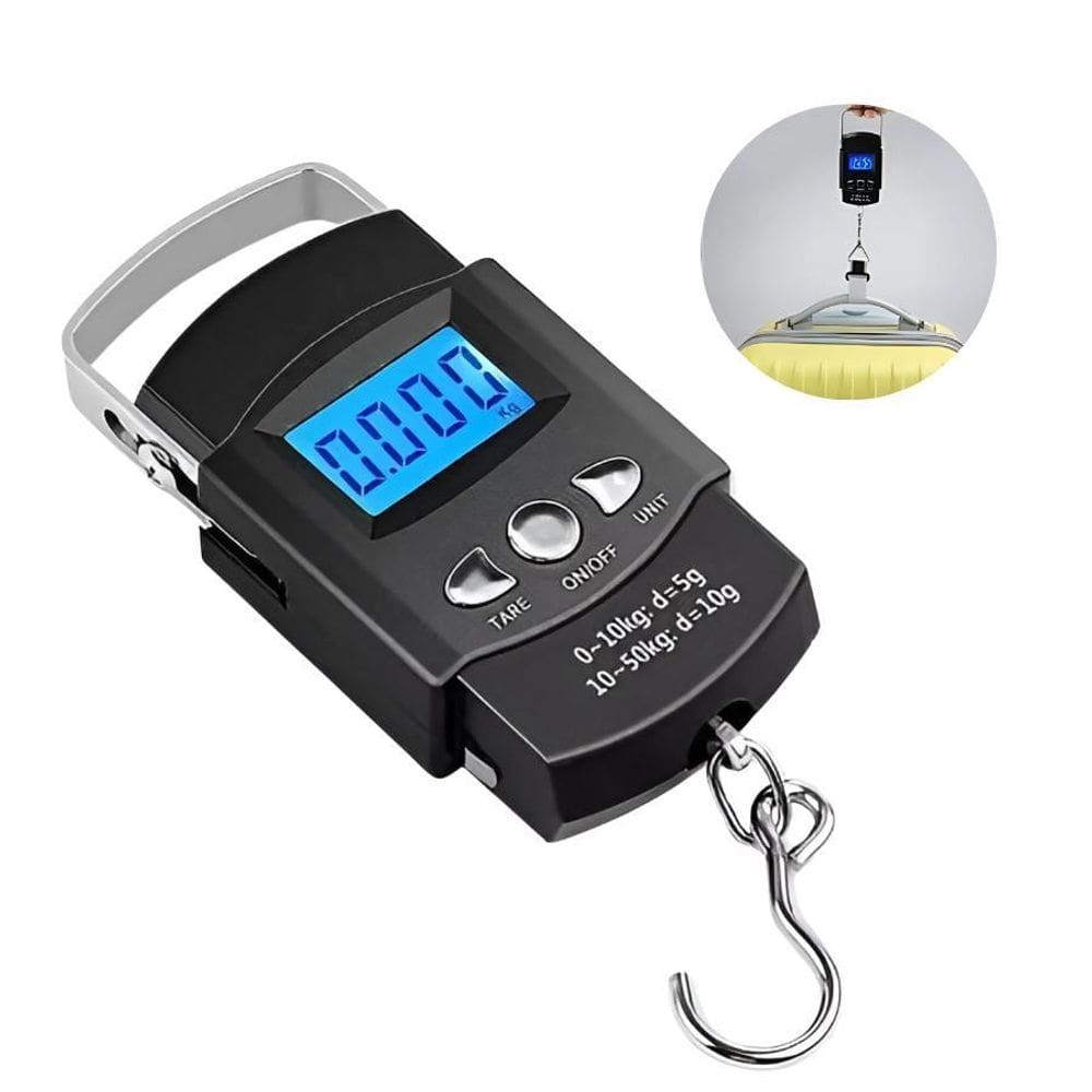 Balança Digital Suspensa Para Pesar Mala E Peixe Até 50Kg
