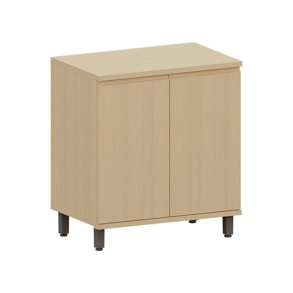 Balcão De Cozinha 100% Mdf 2 Portas 80cm Aura Luciane Móveis Carvalho