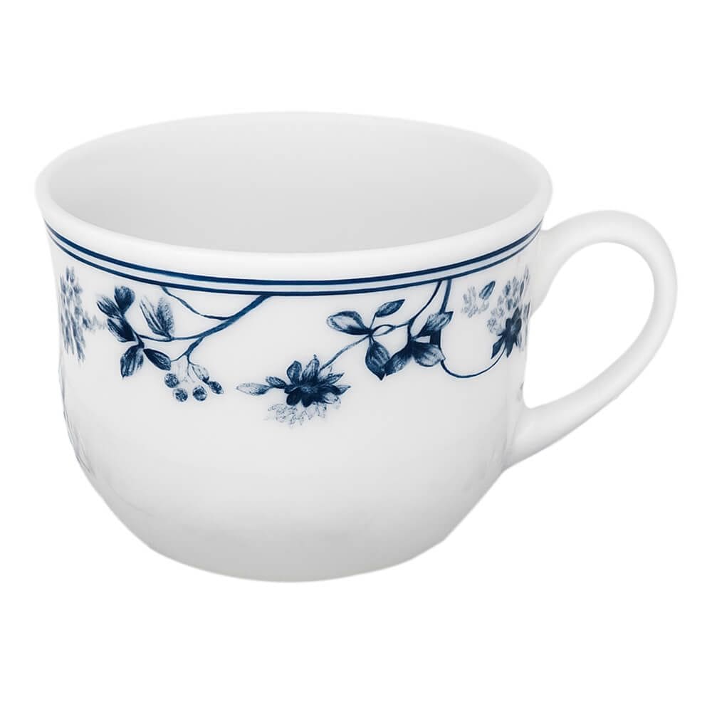 Xícara Caneca de Porcelana para Café e Chá Mayara 1 peça - Hauskraft
