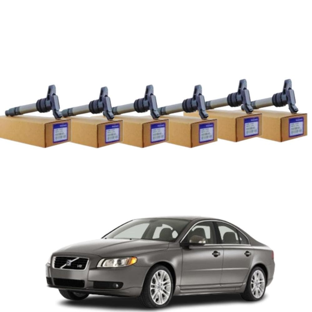 6 Bobinas De Ignição Volvo Xc60 S60 Ii S80 Ii V60 Xc90 Denso