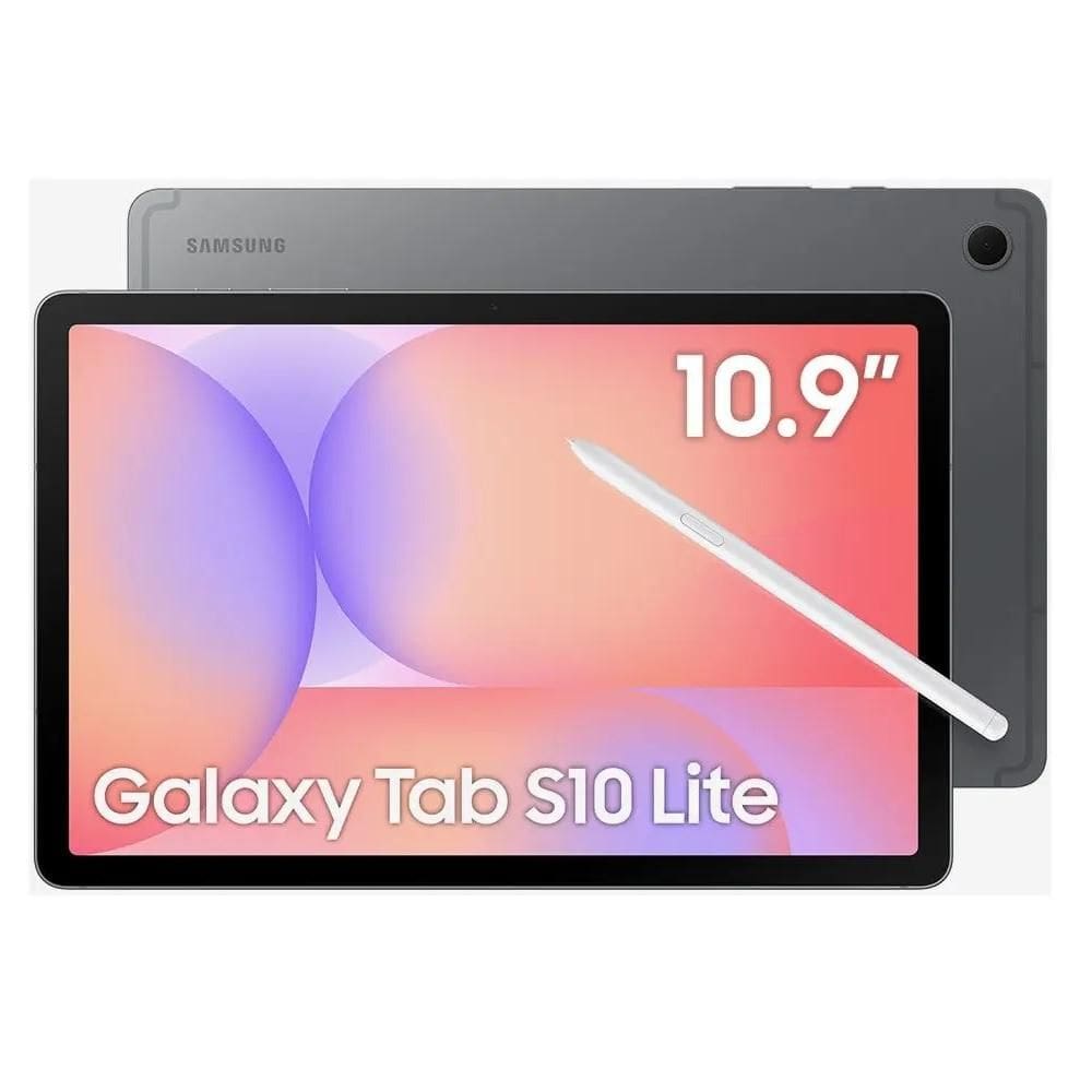 Tablet 10.9” Galaxy Tab S10 Lite Wi-Fi 128GB, S Pen, Câmera Traseira 8MP, Cinza, SM-X400NZADZTO, SAMSUNG