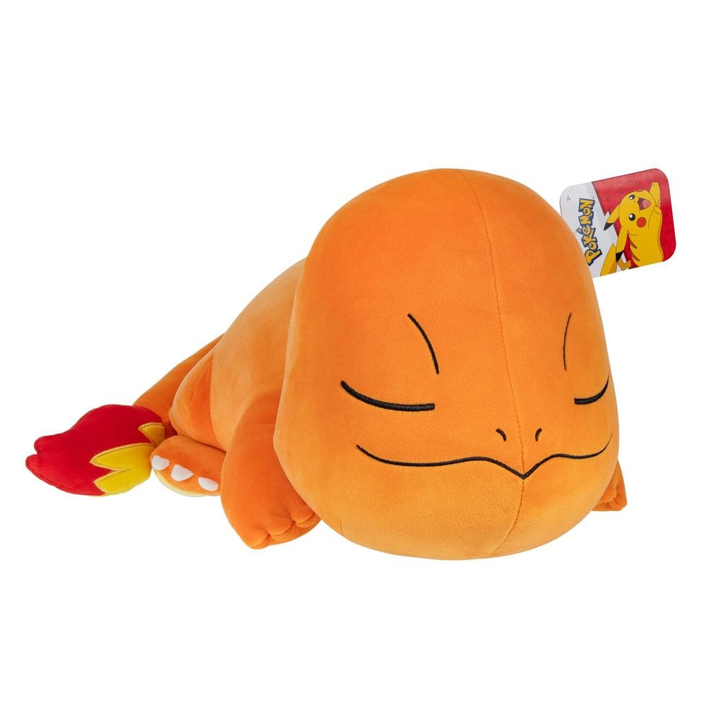 Pokémon de pelúcia Sleeping Glumanda 45 cm - licenciado oficialmente