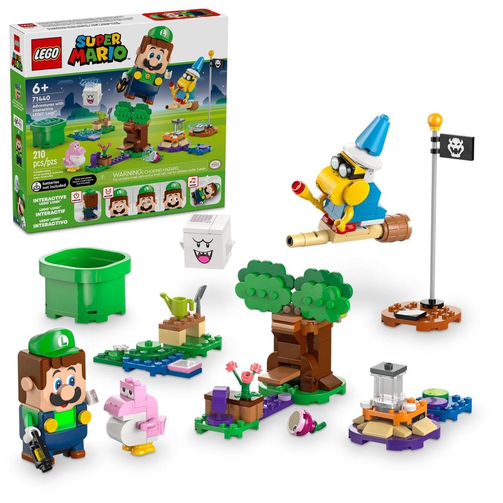 Brinque LEGO Super Mario Adventures com Interactive Luigi Ages 6+