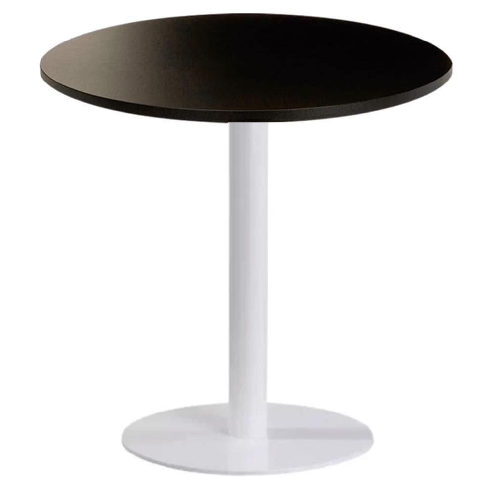 Mesa Pisa Beta Fratini Disco Redondo Branco Tampo MDP