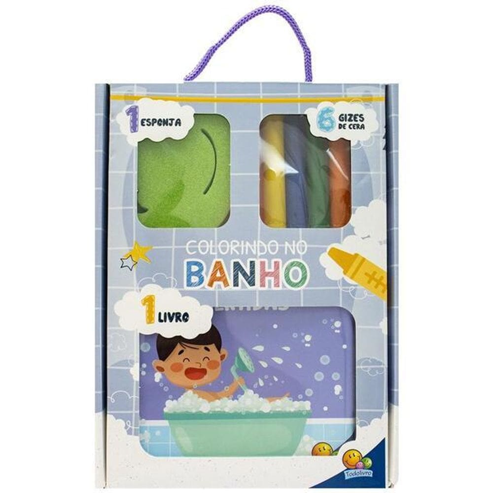 Colorindo No Banho (Esp/Giz): Bolhas Divertidas