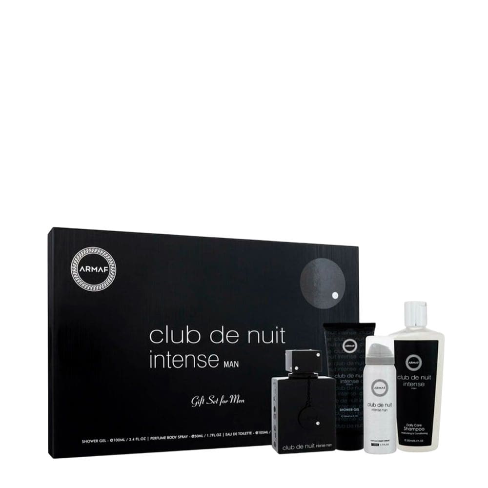 Kit Armaf Club de Nuit Intense Man - EDT 105ml + SG 100ml + BS 50ml + Shampoo 250ml