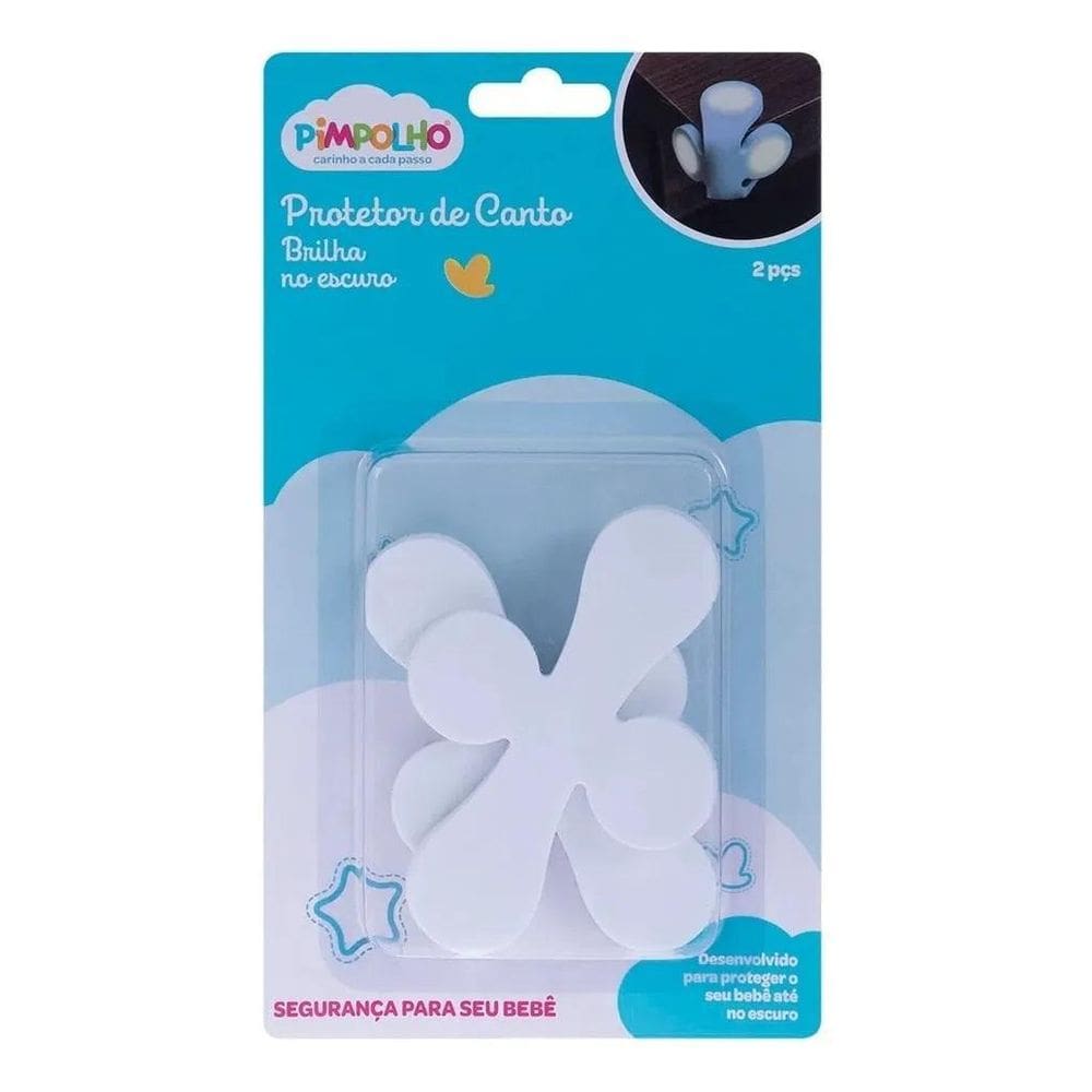 Protetor De Canto 2 Pçs Brilha No Escuro Pimpolho 90131