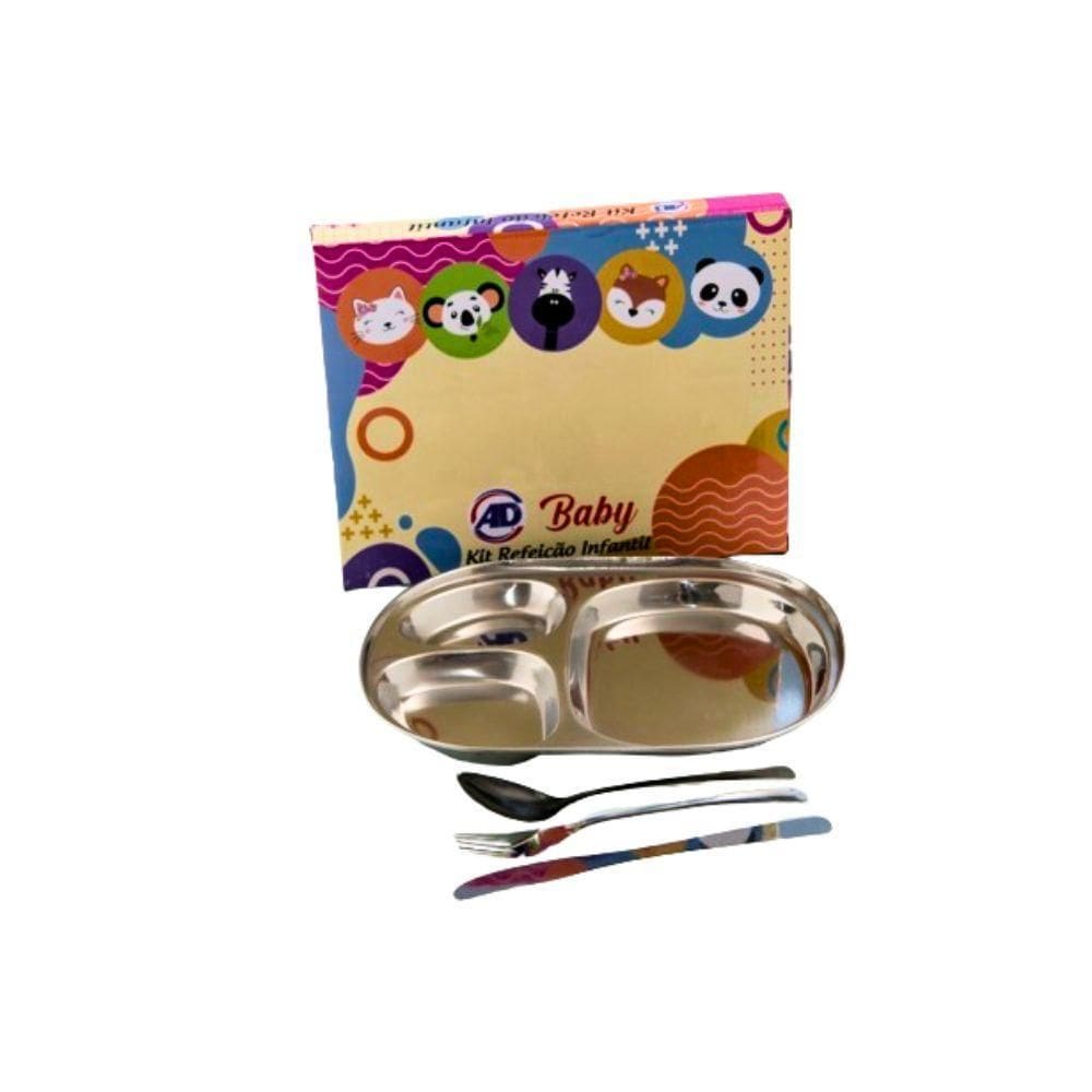 Kit Refeição Infantil 4 Peças - Ad