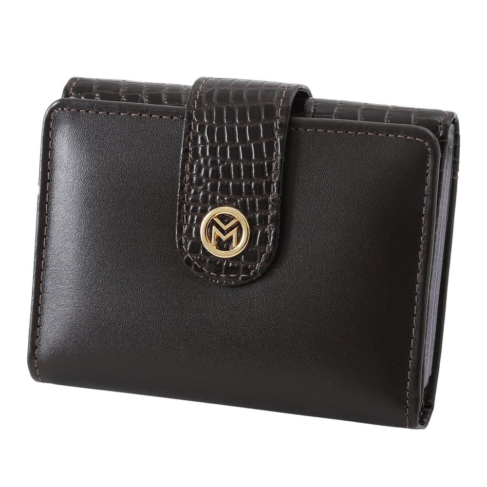 Carteira Feminina Couro Moedas Espelho Mariart 304