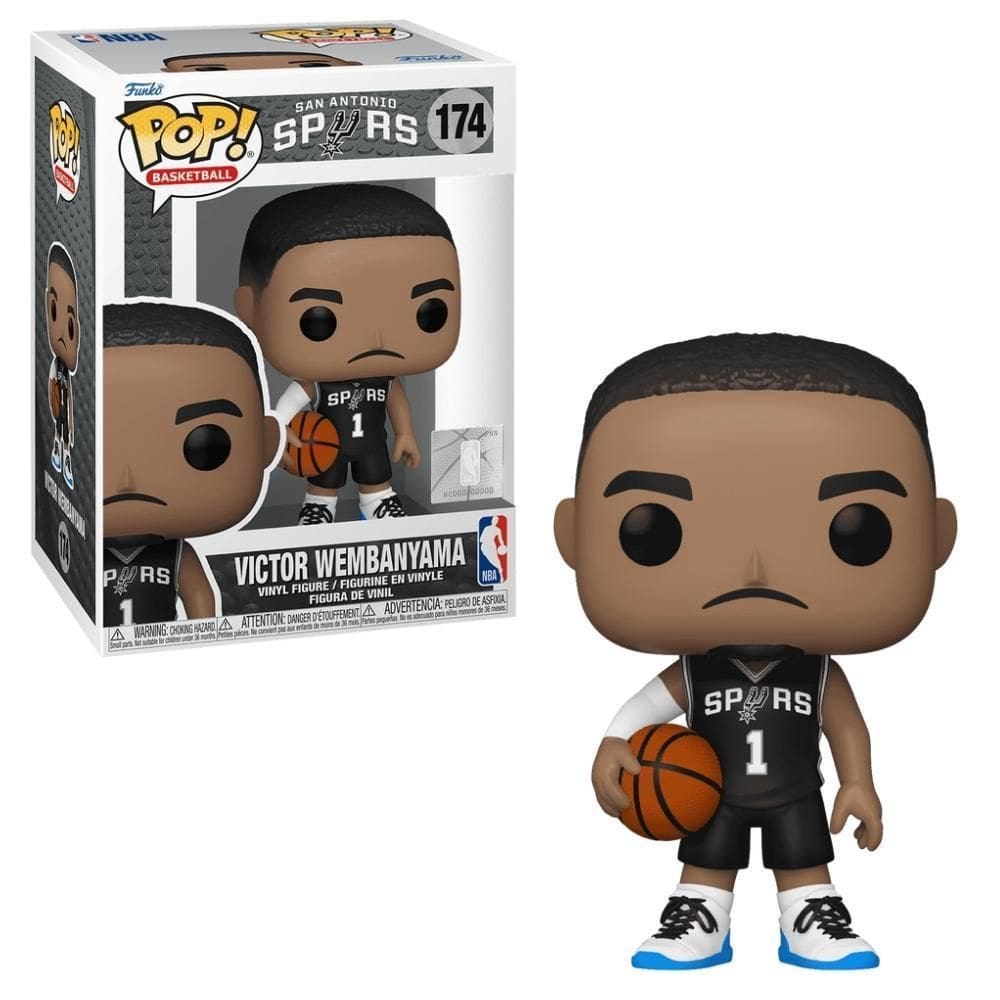 Boneco Funko Pop Nba Spurs - Victor Wembanyama