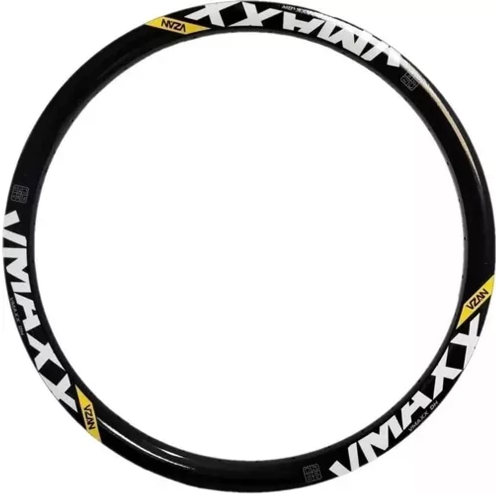 Folha Aro 24 Vmaxx Vzan 36 Furos Freio Disco bicicleta bike Downhill SL Freeride manobra Preto