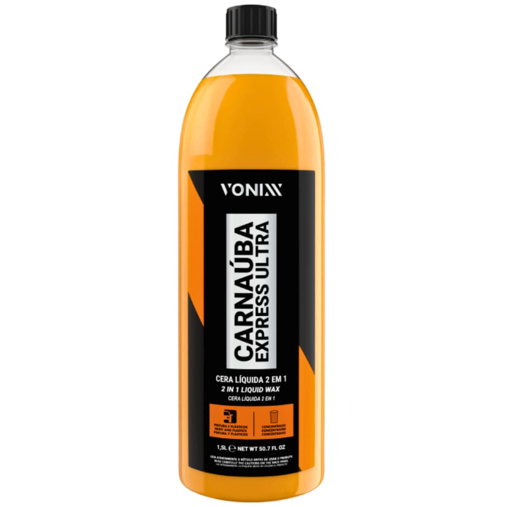 Carnaúba Express Ultra Automotivo 1,5L Proteção Brilho Vonixx