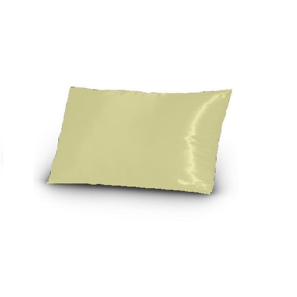 4 Fronhas De Cetim Anti Frizz Seda Alto Brilho Pérola