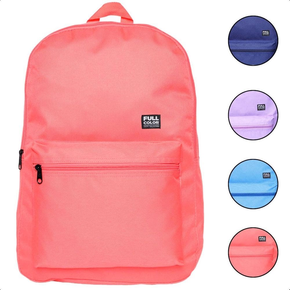 Mochila Bolsa Escolar Faculdade Casual Juvenil - Rosa