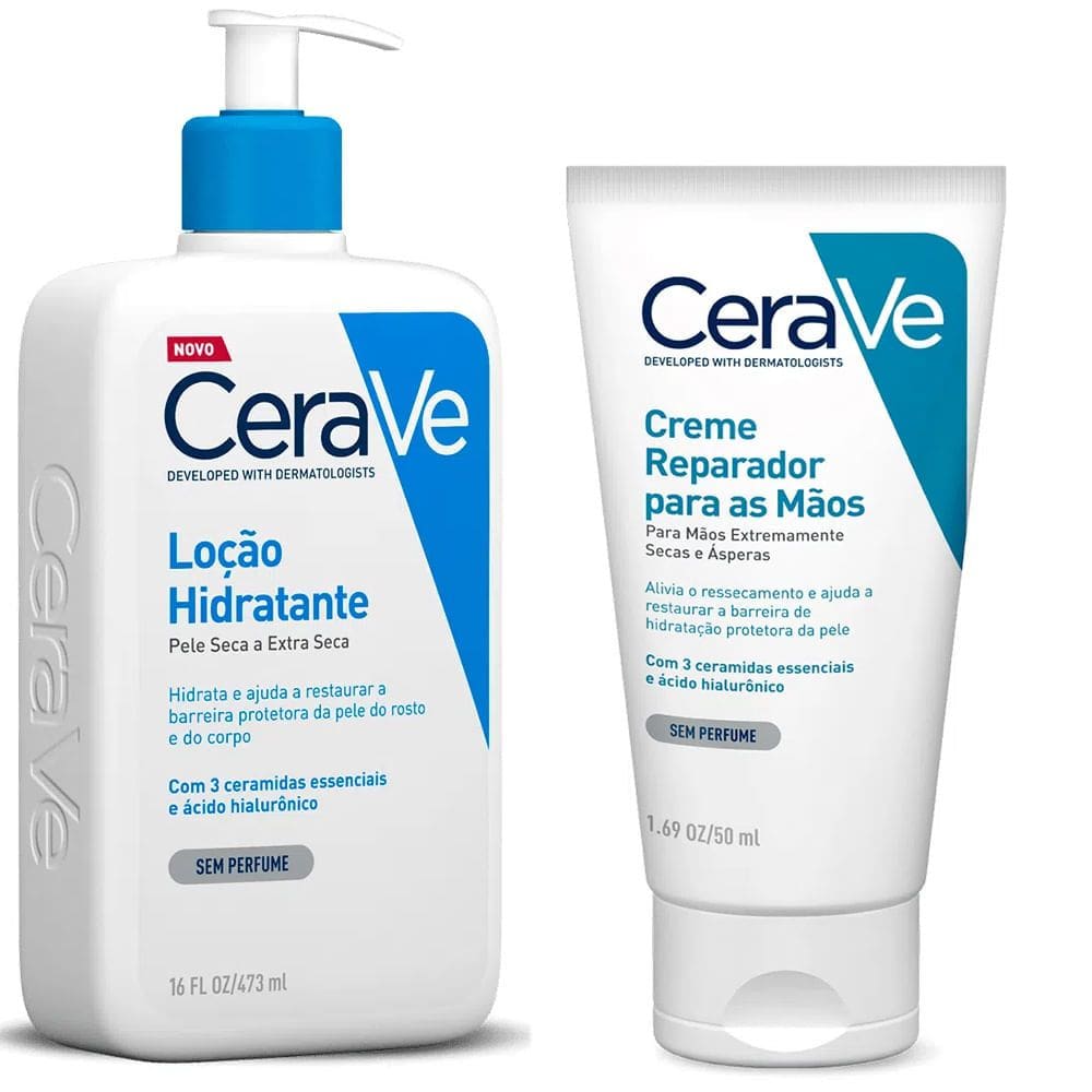 Kit 1 CeraVe Creme Reparador para Mãos 50ml