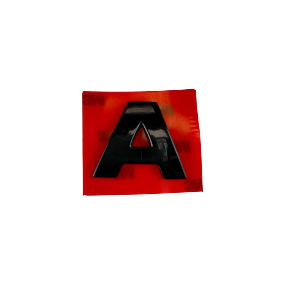 Letra Avulsa Black Piano Do Emblema De Carro Letra A