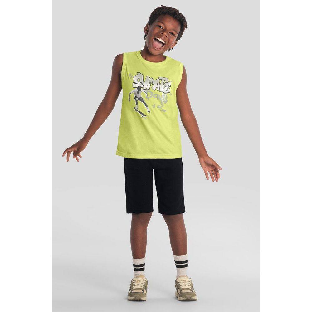 Conjunto infantil menino de skate Brandili