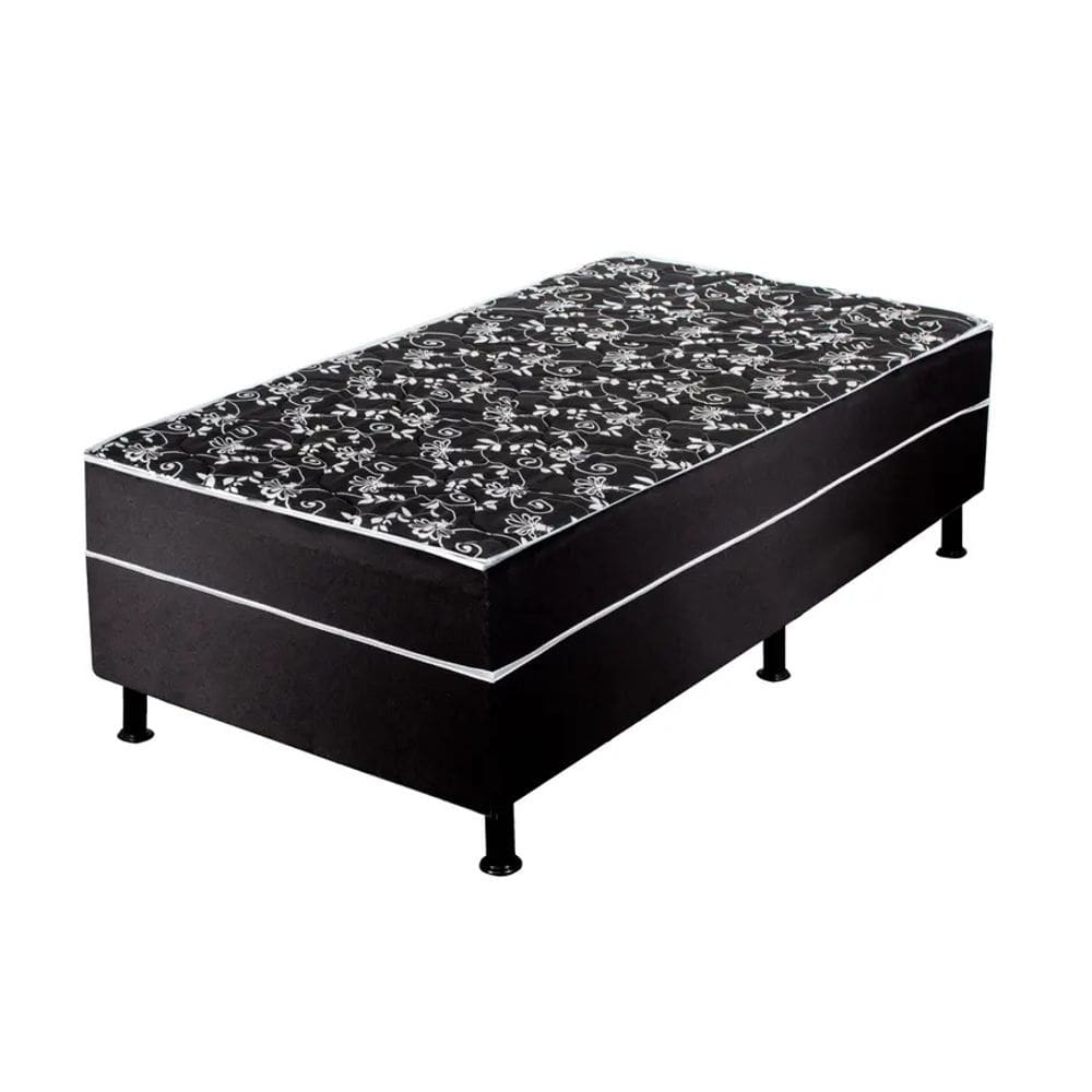 Cama Box Solteiro Conjugado Espuma Ortopédica Union Selado 88x188