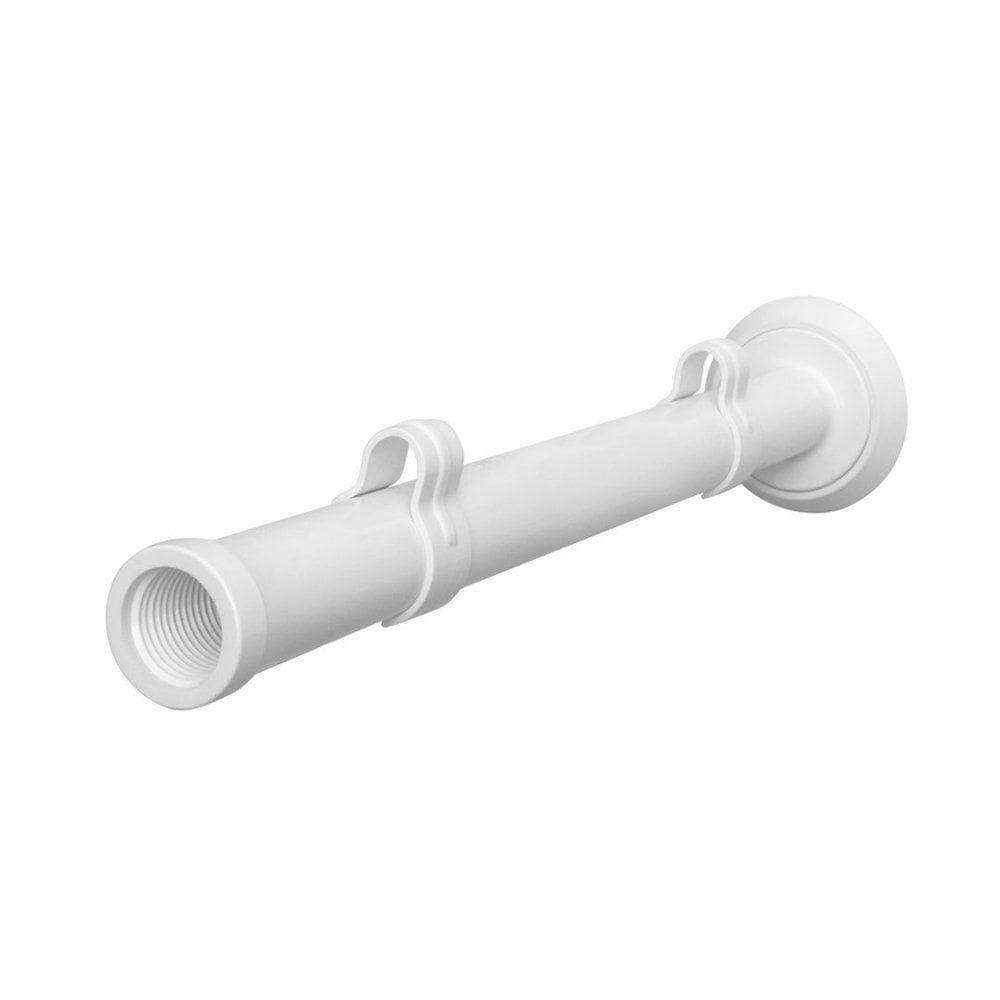 Cano Fame Para Duchas E Chuveiros 30cm Branco Branco