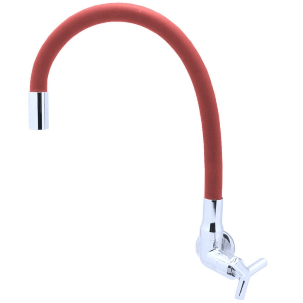 Torneira de Parede para Cozinha Vermelho 1/4 de Volta 3068 C55 - 31444 - BOGNAR