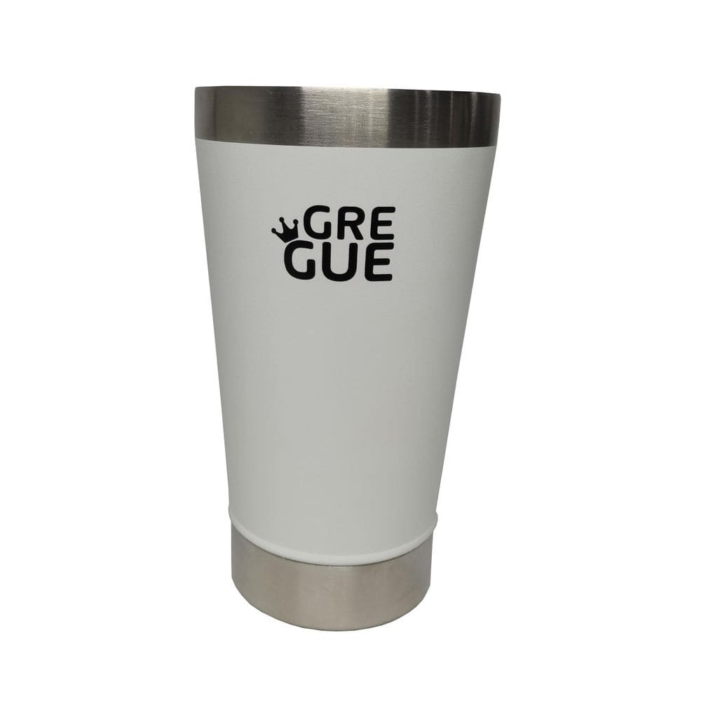 Copo Termico De Cerveja Sem Tampa Branco Gregue