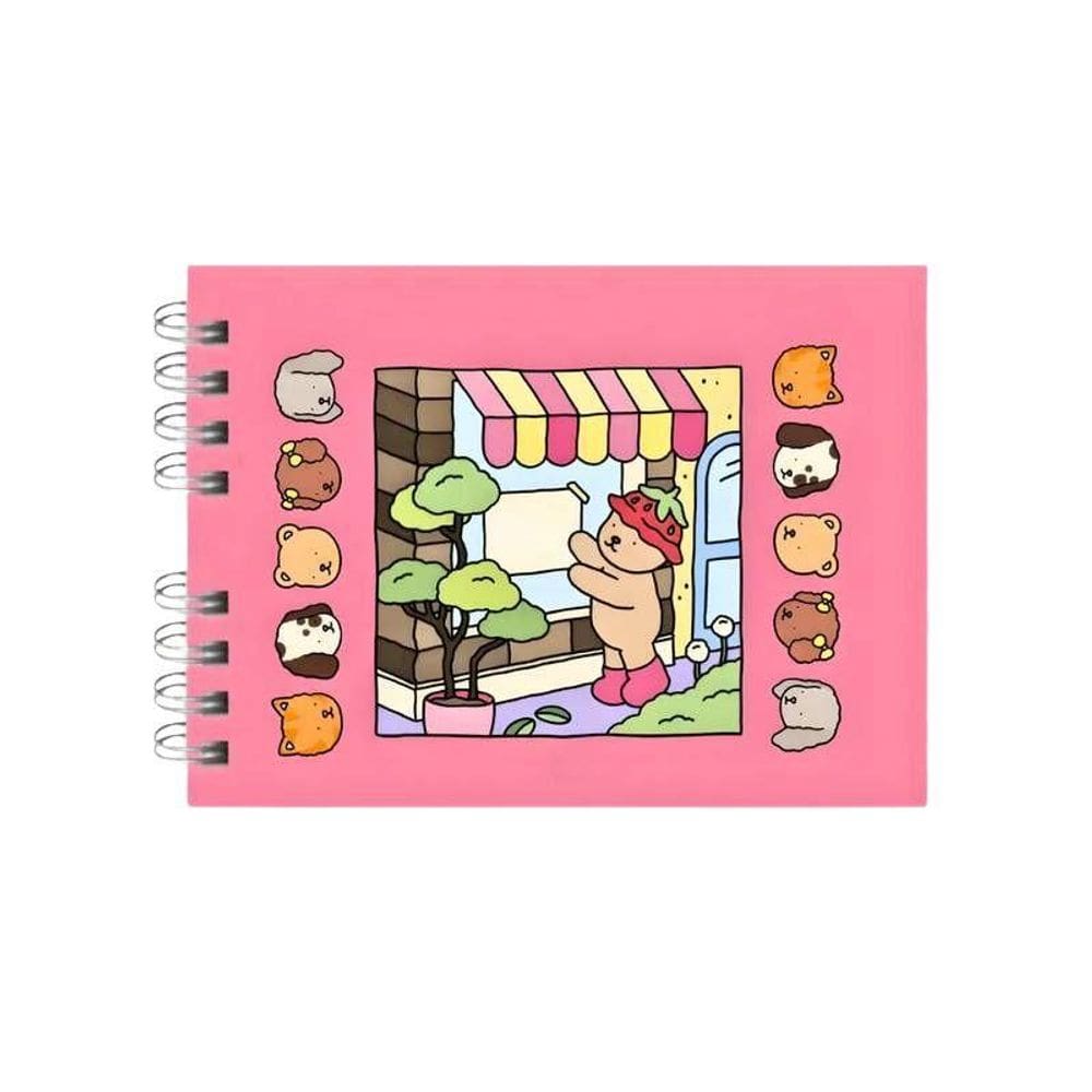 Livro De Colorir Rosa Bobbie Goods Capa Dura 48 Desenhos