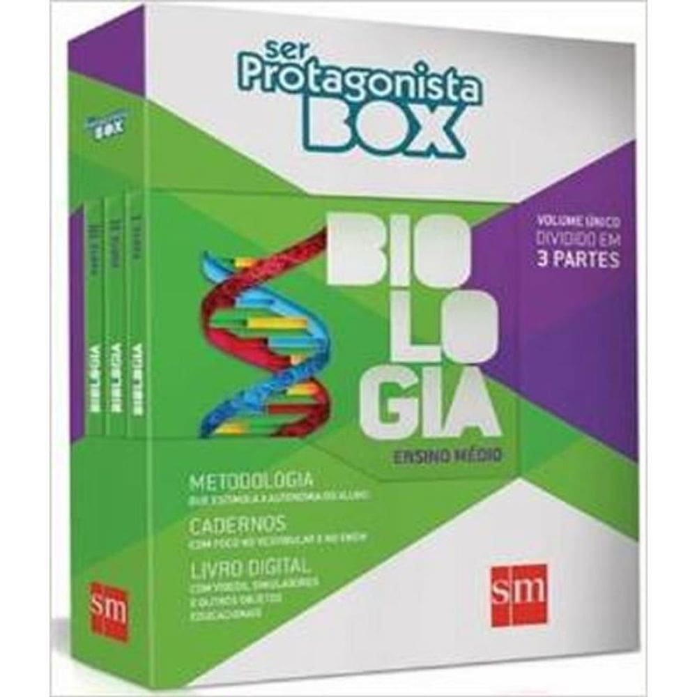 Livro Box - Ser Protagonista - Biologia - Volume Unico
