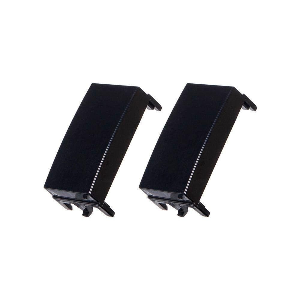 Módulo Cego Margirius Sleek 2 Unidades Preto Ebony