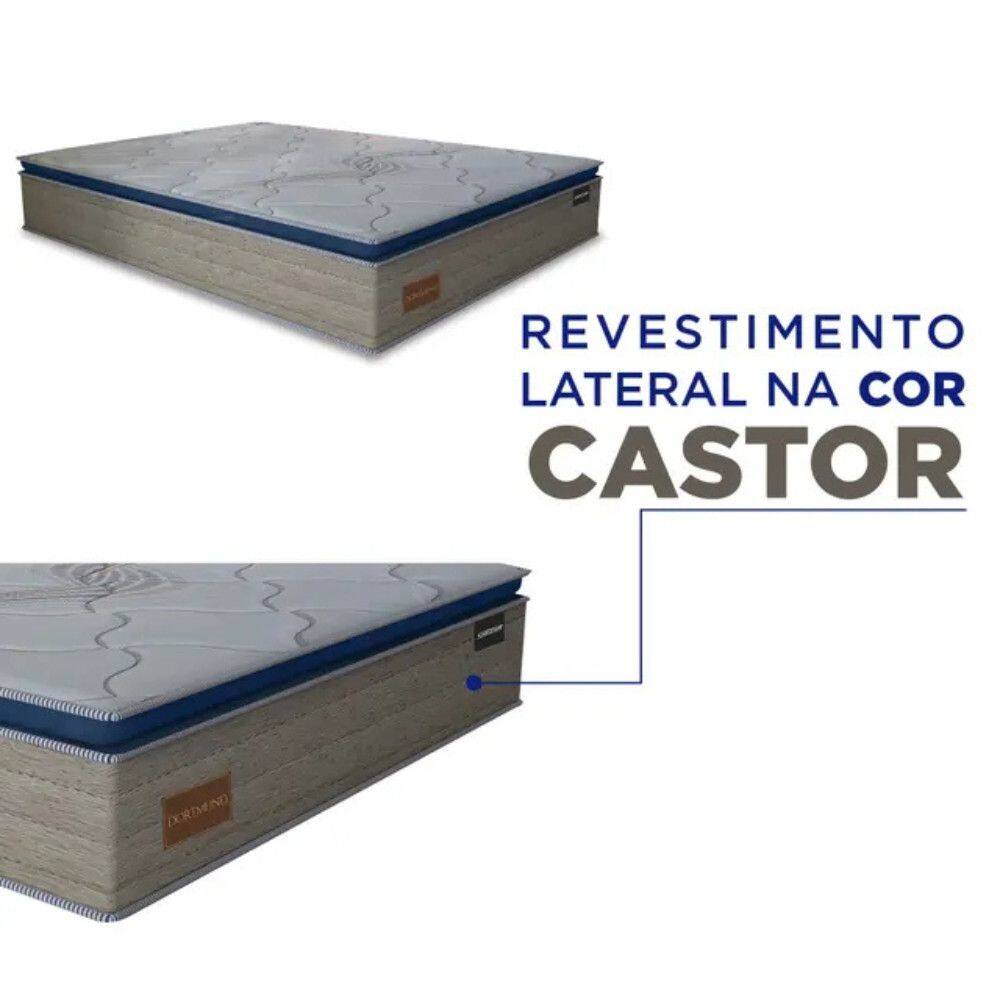 Colchão Queen Size Molas BlueWave Dortmund | Casas Bahia