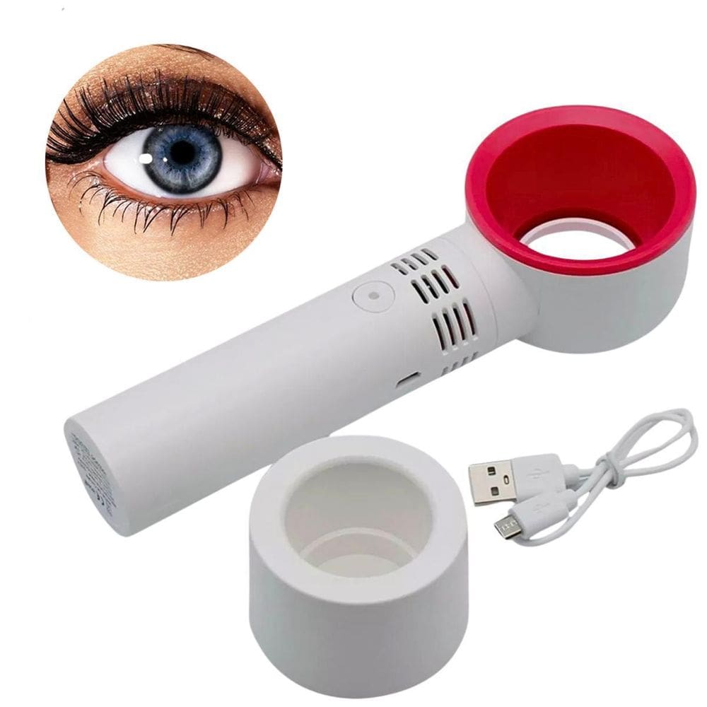 Ventilador Portátil Sem Fio Recarregável Secagem Cola Cílios
