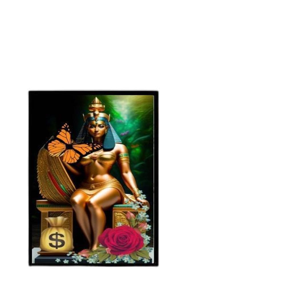 Quadro Arquétipo Cleópatra 45X34Cm Preta