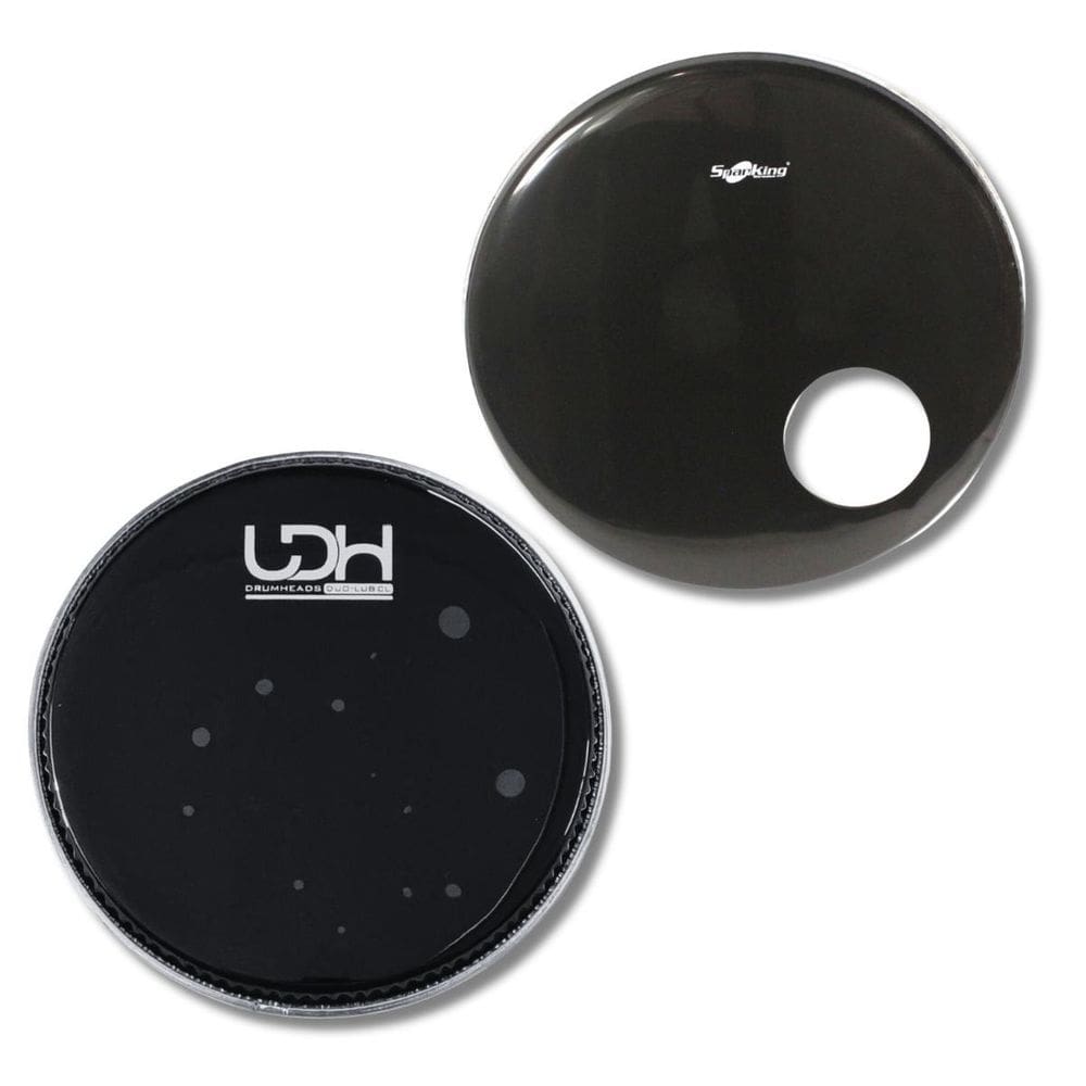 Kit Pele Bumbo 20 Bk Hidráulica + Resposta Drum Muffler Furo